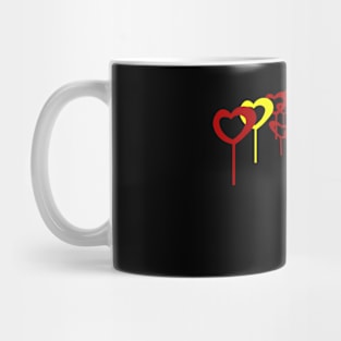 Hearts design Mug